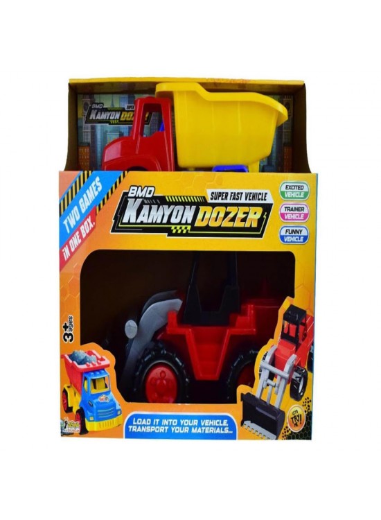Asya Oyuncak Dozer Kamyon 2 Li BMD002