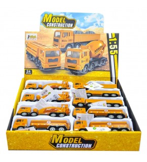 Asya Oyuncak İş Makinası Metal Karışık 22768-222-5