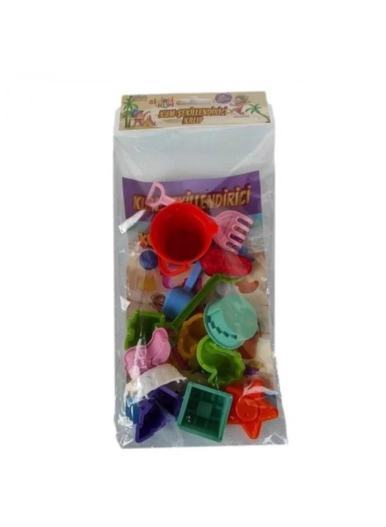 Asya Oyuncak Kartela Kum Şekillendirici Set Asya Oyuncak Kartela Kum Şekillendirici Set