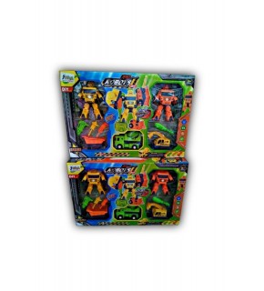 Asya Oyuncak Kutulu Dönüşebilen Robotlar