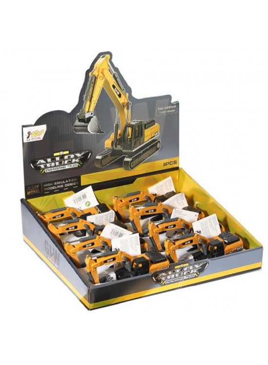 Asya Oyuncak Metal İş Mak. Mini Ekskavatör4530-8830 Asya Oyuncak Metal İş Mak. Mini Ekskavatör4530-8830