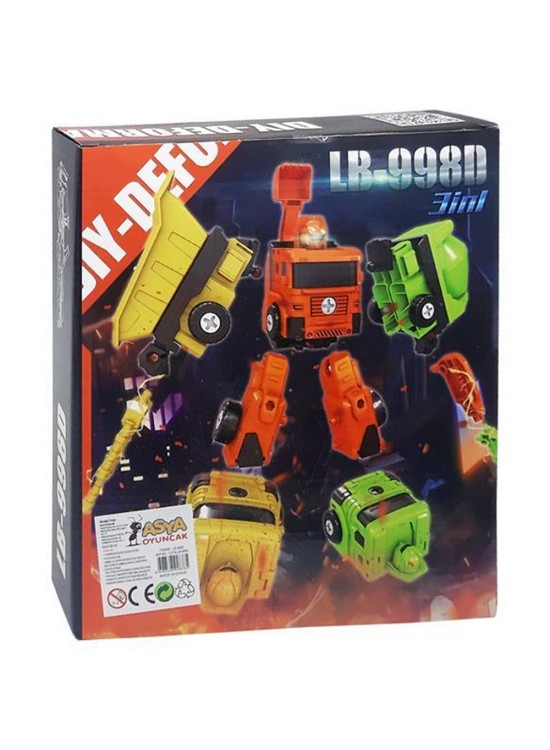 Asya Oyuncak Robot Transform 12279-LB-998D Asya Oyuncak Robot Transform 12279-LB-998D