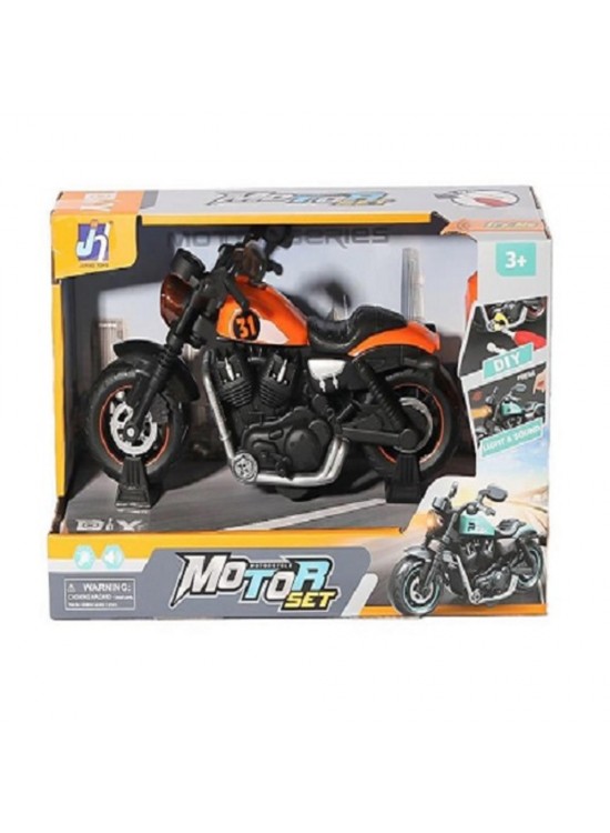 Asya Oyuncak Sesli-Işıklı Sürtmeli Motosiklet C5809-8080A-10