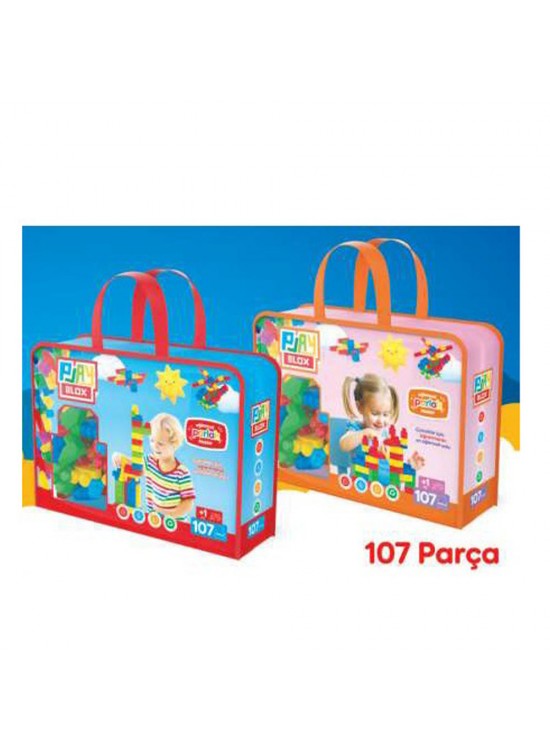 Asya Playblox Block Shıne 107pcs Bag Gırls&boys 2953