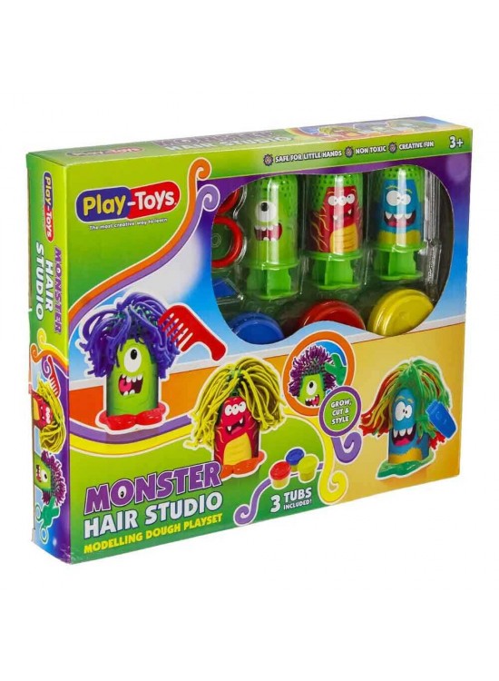 Asya Playtoys Monster Haır Studıo Oyun Hamur 0270 Asya Playtoys Monster Haır Studıo Oyun Hamur 0270