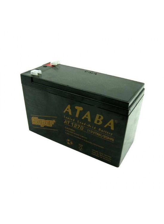 Ataba AT-1270 12V 7AH Bakımsız Kuru Akü Ataba AT-1270 12V 7AH Bakımsız Kuru Akü