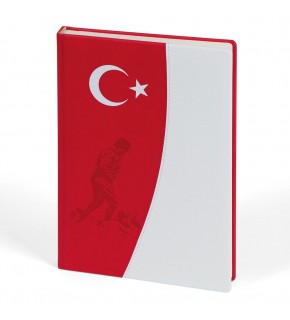 ATATÜRK TARİHSİZ DEFTER (17X24 CM)