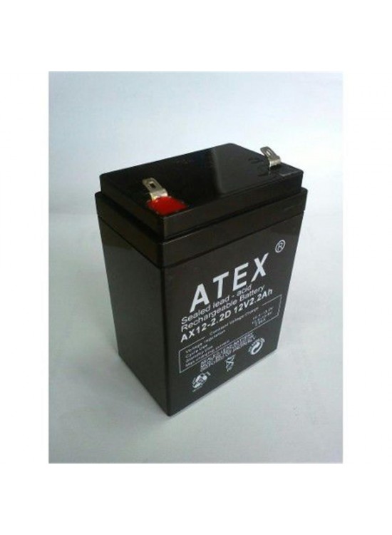 Atex AX-12V 2.2AH Dik Bakımsız Kuru Akü Atex AX-12V 2.2AH Dik Bakımsız Kuru Akü