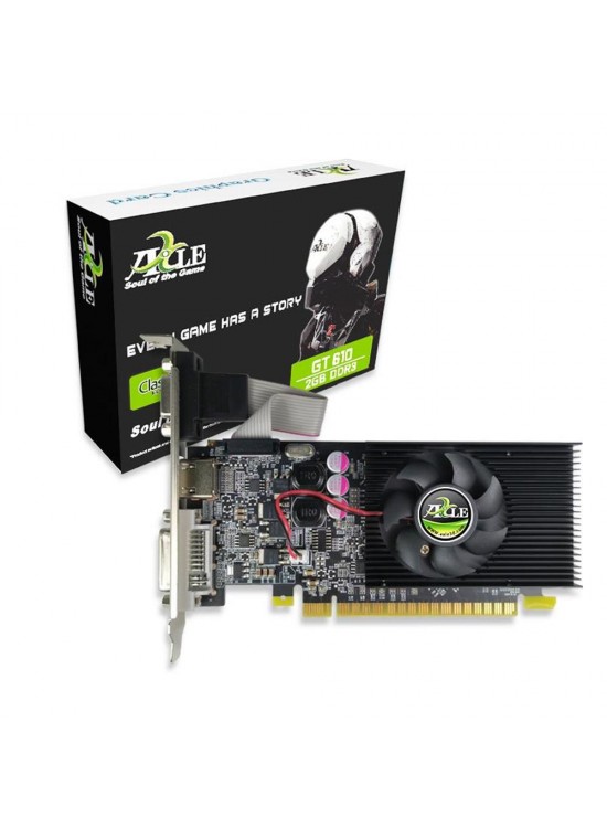 Axle GT610 2gb Ddr3 64BIT (AX-GT610-2GD3P4CDIL) Ekran Kartı Axle GT610 2gb Ddr3 64BIT (AX-GT610-2GD3P4CDIL) Ekran Kartı