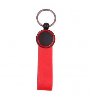 AYDER KIRMIZI METAL-DERİ ANAHTARLIK