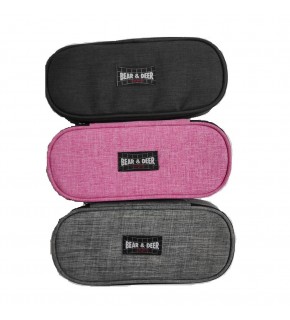 B&D Kalem Çantası Elips 6 Renk BD-KCS073