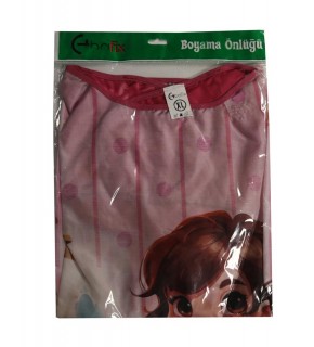 Bafix Boyama Önlüğü Desenli XL