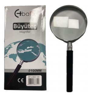 Bafix Büyüteç Cam Metal Çerçeveli 100 MM BFX-BMC100