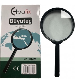 Bafix Büyüteç Cam Plastik Çerçeveli 100 MM BFX-BCPC100