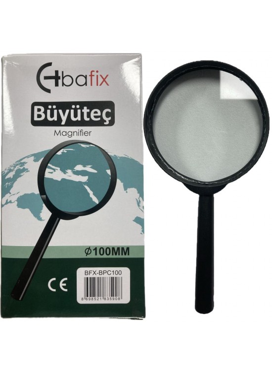 Bafix Büyüteç Plastik Çerçeveli 100 MM BFX-BPC100 Bafix Büyüteç Plastik Çerçeveli 100 MM BFX-BPC100