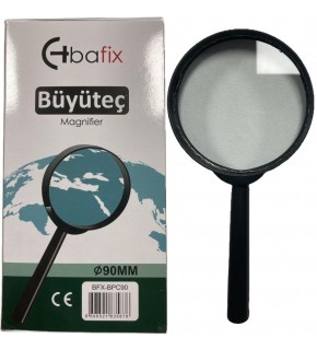 Bafix Büyüteç Plastik Çerçeveli 90 MM BFX-BPC90