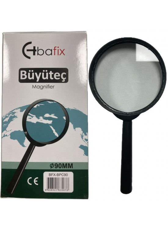 Bafix Büyüteç Plastik Çerçeveli 90 MM BFX-BPC90 Bafix Büyüteç Plastik Çerçeveli 90 MM BFX-BPC90