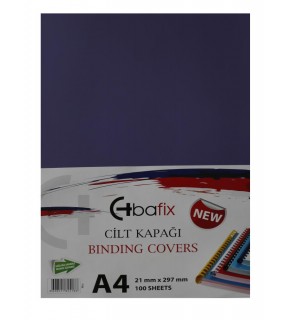 Bafix Cilt Kapağı Plastik Opak A4 160 MIC Mor (1 Adet)