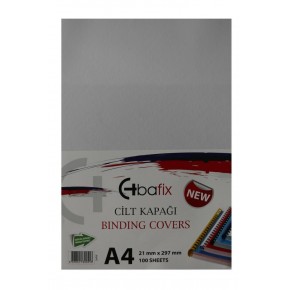 Bafix Cilt Kapağı Plastik Opak A4 160 MIC Şeffaf (1 Adet)