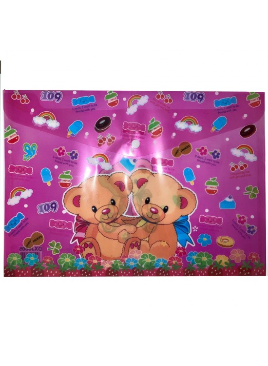 Bafix Çıtçıtlı Dosya Desenli DXJ8605-8603-8607-8606-8608 (1 Adet)