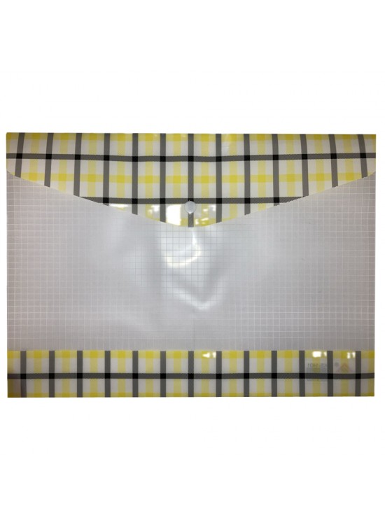 Bafix Çıtçıtlı Dosya Fafayu Desenli KS-1401 (1 Adet)