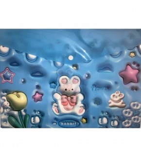 Bafix Çıtçıtlı Dosya Fafayu Desenli YY-1801 (1 Adet)