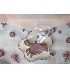 Bafix Çıtçıtlı Dosya Fafayu Desenli YY-1802 (1 Adet)