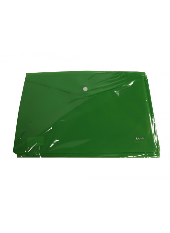 Bafix Çıtçıtlı Zarf Dosya A4 Yeşil BFX-U1120P-YE (1 Adet)