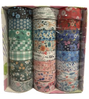 Bafix Desenli Bant Dekoratif 24 LÜ BFX-DEB0001