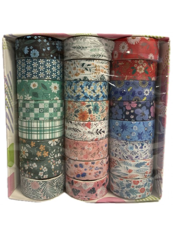 Bafix Desenli Bant Dekoratif 24 LÜ BFX-DEB0001