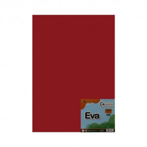 Bafix Eva Düz Renk 50x70 Kırmızı (1 Adet)