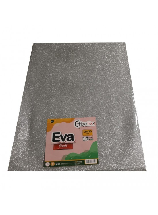 Bafix Eva Simli 50x70 Gümüş (1 Adet)