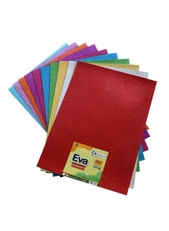 Bafix Eva Simli Yapışkanlı 50x70 Karışık Renk (1 Adet)