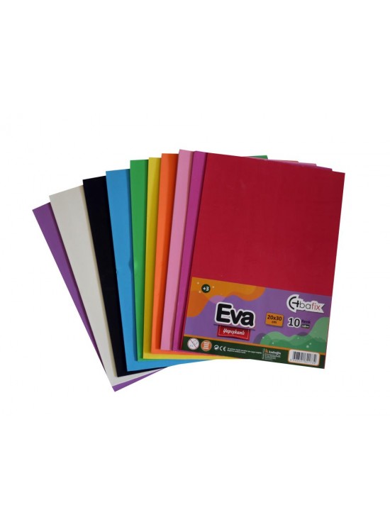 Bafix Eva Yapışkanlı 20x30 Karışık Renk (1 Adet) Bafix Eva Yapışkanlı 20x30 Karışık Renk (1 Adet)