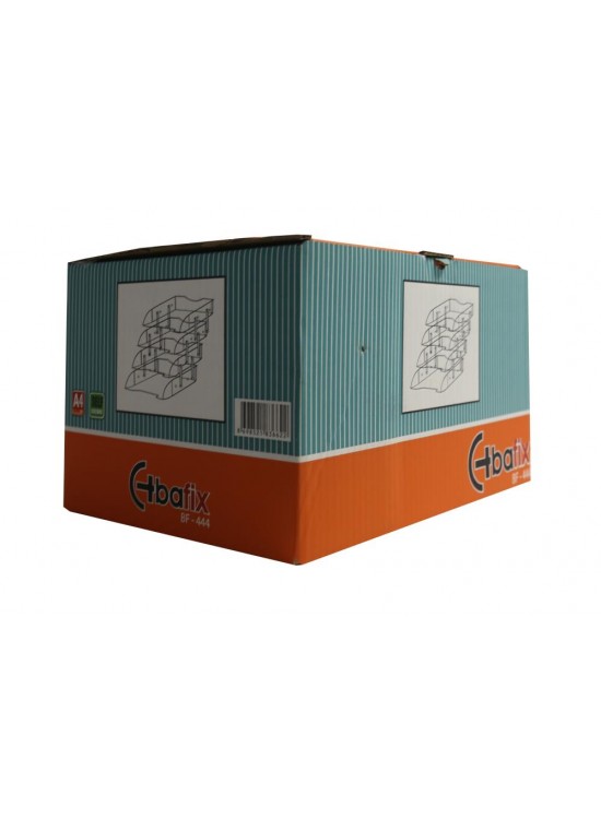 Bafix Evrak Rafı Hareketli Plastik 4 LÜ Şeffaf BFX 444