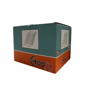 Bafix Evrak Rafı Hareketli Plastik 5 Lİ Şeffaf BFX 555