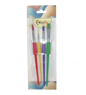 Bafix Fırça Seti Set-1 pls tutacaklı 4 lü Bfx-Fır70901