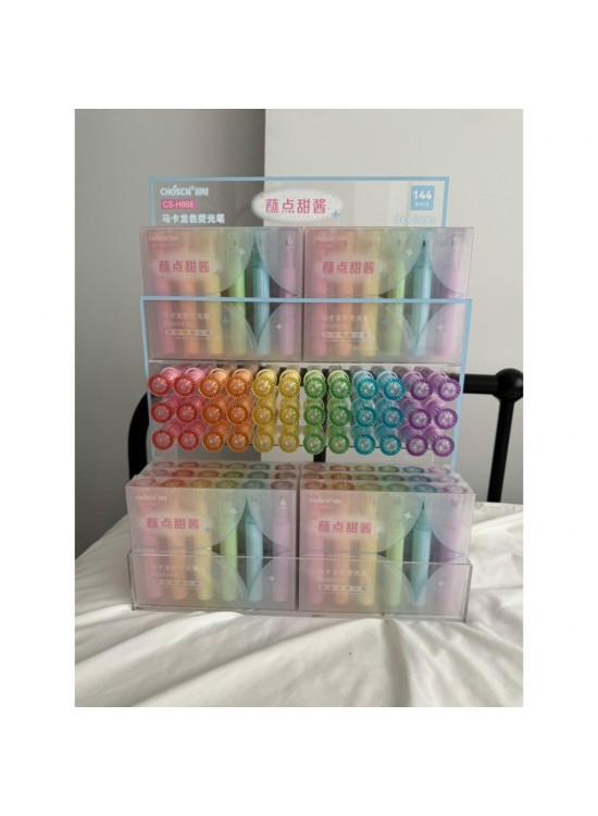 Bafix Fosforlu Kalem Chosch 144 Lü Stand CS-ZH23-144 (1 Adet) Bafix Fosforlu Kalem Chosch 144 Lü Stand CS-ZH23-144 (1 Adet)