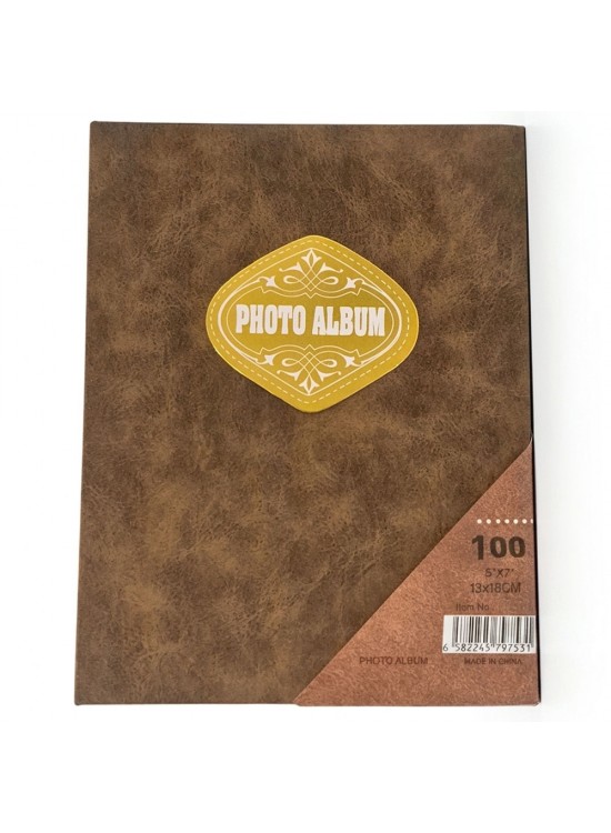 Bafix Fotoğraf Albümü 13X18 Tek Sayfa 100 Lü