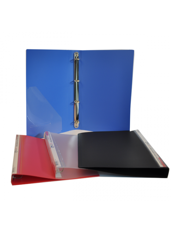 Bafix Halkalı Dosya PP 4 Halkalı A4 Mavi Bafix Halkalı Dosya PP 4 Halkalı A4 Mavi