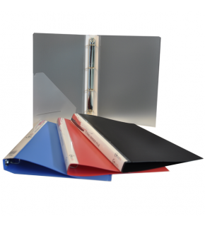 Bafix Halkalı Dosya PP 4 Halkalı A4 Şeffaf