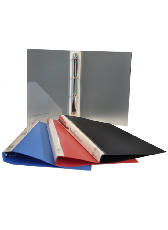 Bafix Halkalı Dosya PP 4 Halkalı A4 Şeffaf Bafix Halkalı Dosya PP 4 Halkalı A4 Şeffaf