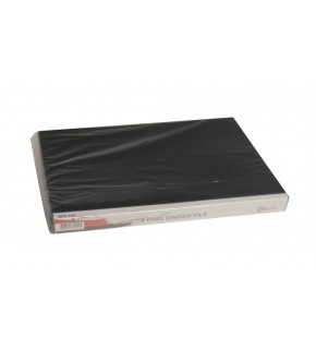 Bafix Halkalı Dosya PP 4 Halkalı A4 Siyah