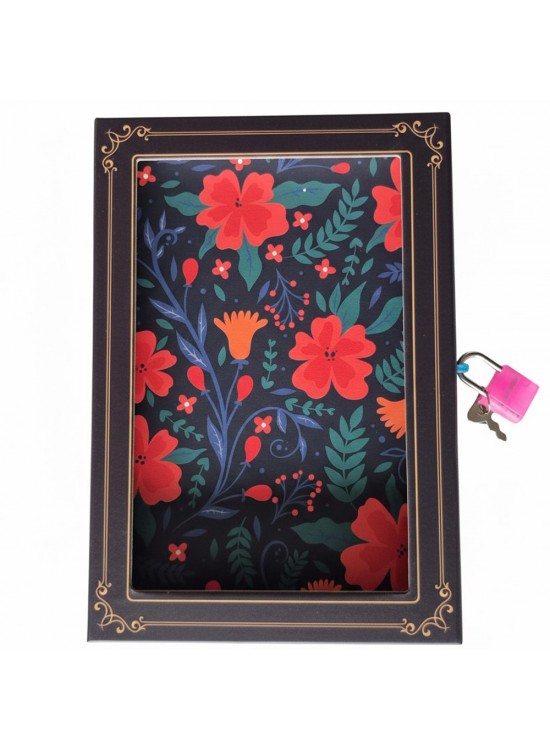 Bafix Hatıra Defteri Kilitli LP32K-0809 Bafix Hatıra Defteri Kilitli LP32K-0809