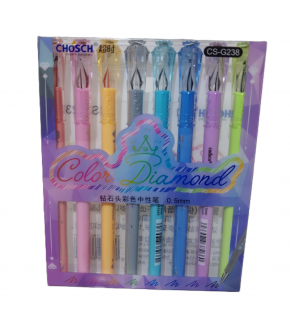 Bafix Jel Kalem Chosch 8 Renk 8 Lİ CS-G238