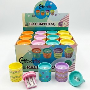 Bafix Kalemtıraş Çift Delikli Bfx-TS7001B (1 Adet)