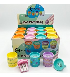 Bafix Kalemtıraş Çift Delikli Bfx-TS7001B (1 Adet)