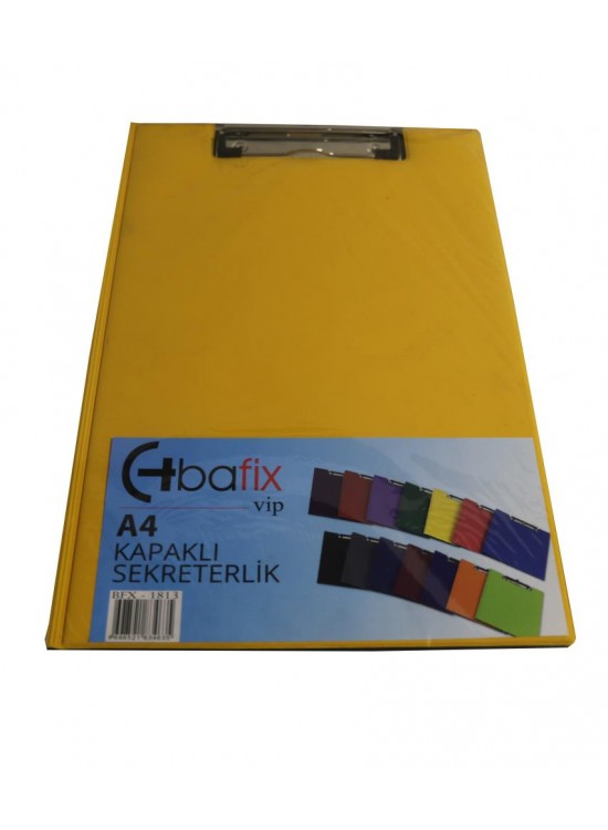 Bafix Kapaklı Sekreterlik ViP A4 Sarı BFX-1812