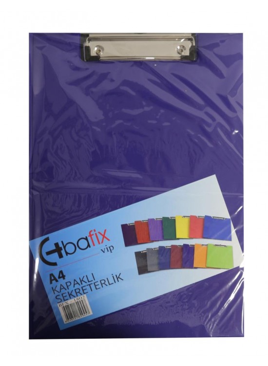 Bafix Kapaklı Sekreterlik ViP A4 Sax Mavi BFX-1802