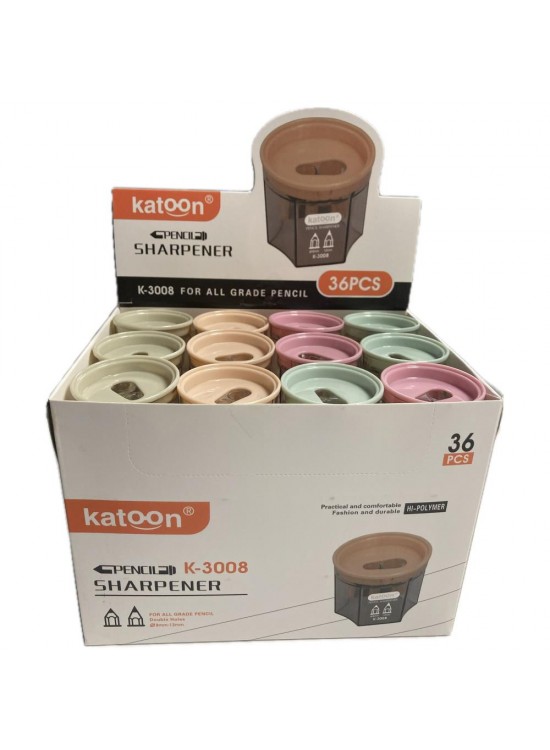 Bafix Kalemtraş Çiftli Hazneli Katoon K-3008 (1 Adet)